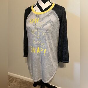 Oh Snap Holiday Top Size L